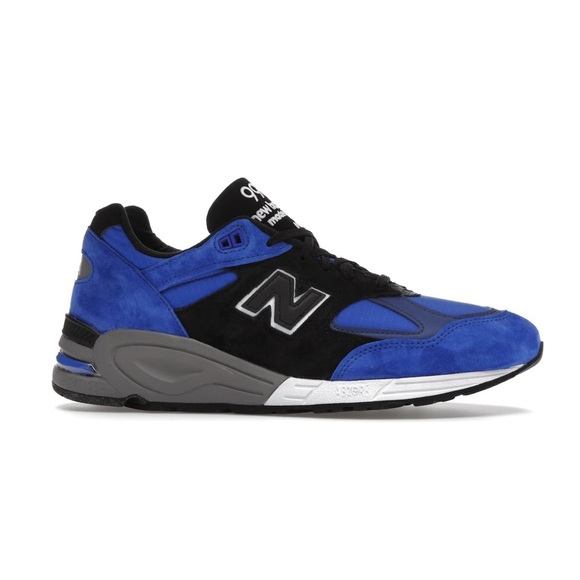 New Balance 990v2 Royal Blue Black Size 8 Men’s Blue Black Sneakers M990PL2